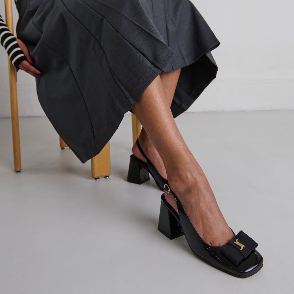 Slingbacks à talons