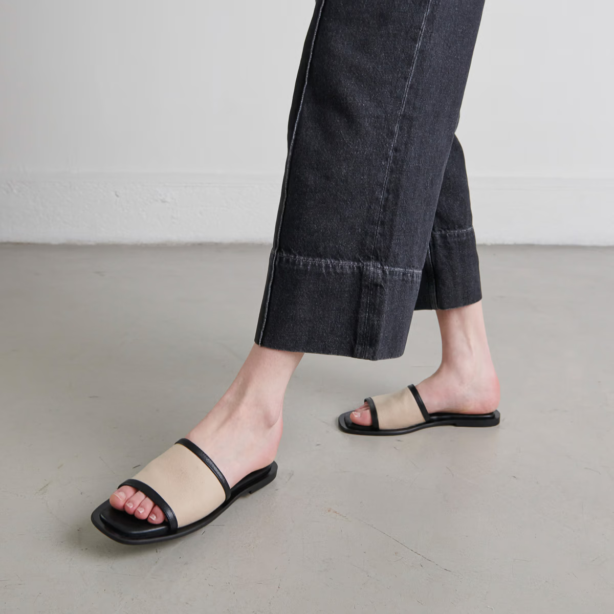 Mules ouvertes